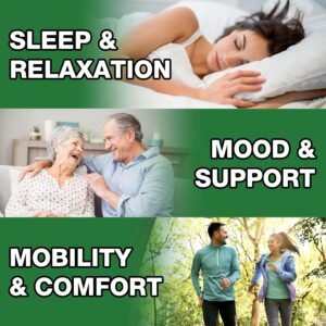 Hemp Gummies - Extra Strength for Sleep Peace & Relaxation - Advanced Hemp Oil Infused Gummy - High Potency Natural Hemp Gummy (3 Packs) - Image 5