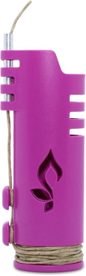Hemp Wick Lighter Wrapper (Purple) + 5 FT Beeline Hemp Wick - Image 7