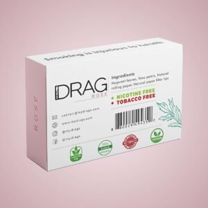 10 Floral pre-Rolled Smokes - Drag - Rose | 100% Organic, sourced from The Alpine Forests of The Himalayas | Herbal Cigarette - Image 3