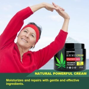 ENVISHA 2 Pack Hemp Cream by Ceessting - For Men and Women - Hydrating and Moisturizing for Skin - 4 oz - Image 6