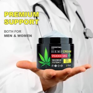 ENVISHA 2 Pack Hemp Cream by Ceessting - For Men and Women - Hydrating and Moisturizing for Skin - 4 oz - Image 5