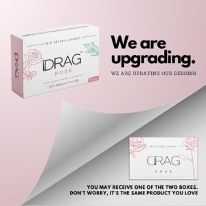 10 Floral pre-Rolled Smokes - Drag - Rose | 100% Organic, sourced from The Alpine Forests of The Himalayas | Herbal Cigarette - Image 2
