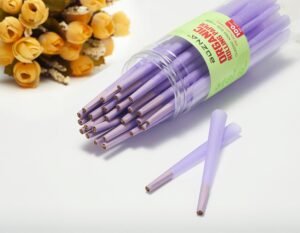 Purple Pre Rolled Cones Organic Rolling Papers with Tips - Slow Burn, Sturdy Natural Gum Seal, Ultra Thin with Plastic Cone. 100 ct, King Size Rolling Cones in Popular Colors (Purple, King Size) - Image 3