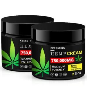 ENVISHA 2 Pack Hemp Cream by Ceessting - For Men and Women - Hydrating and Moisturizing for Skin - 4 oz - Image 9
