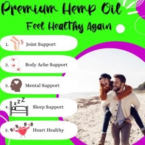 True Hemp Oil 500,00 Hemp Oil Blend w/Ingredient You Need for Body Aches, worriedness & to Feel Calm - Image 2