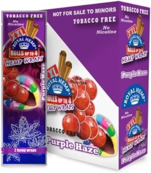 XXL Royal 1 Box Purple Haze 25ct 2 Pack Paper Wrap