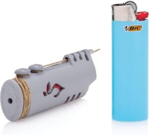 Hemp Wick Lighter Wrapper (Purple) + 5 FT Beeline Hemp Wick - Image 8