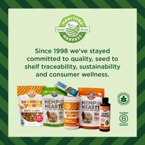 Manitoba Harvest Organic Hemp Hearts, 12oz, 10g Plant Based Protein and 12g Omega 3 & 6 per Srv, Smoothies, yogurt & salad, Non-GMO, Vegan, Keto, Paleo, Gluten Free - Image 7