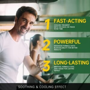 Natural Hemp Cream for Muscles, Joints, Lower Back, Back, Knees, Neck, Fingers, Elbows- 8.5 fl oz - Arnica,MSM, Turmeric, Emu Oil, Menthol, Aloe - Image 2