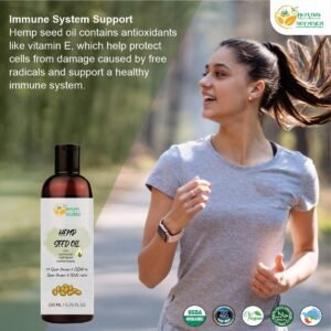 Hemp Seed Oil 100% Pure & Natural Cold-Pressed Hemp for Skin, Hair & Body – Natural Moisturizer & Carrier Oil – Non-GMO, Unrefined – 6.76 fl oz - Image 5