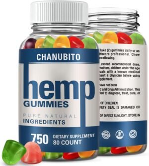 Hemp Gummies 100% Natural Organic Hemp Supplement