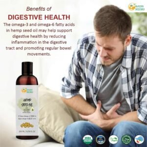 Hemp Seed Oil 100% Pure & Natural Cold-Pressed Hemp for Skin, Hair & Body – Natural Moisturizer & Carrier Oil – Non-GMO, Unrefined – 6.76 fl oz - Image 4
