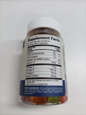 Hemp Gummies 100% Natural Organic Hemp Supplement - Image 2