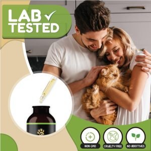 Hemp Oil for Dogs and Cats - Helps with Anxiety, Pain, Stress, Sleep, Arthritis, Seizures Relief - Hip and Joint Support - Calming Drops - Image 9