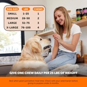 Pet Honesty Senior Hemp Hip & Joint Supplement for Dogs - Dog Joint Supplement with Hemp Oil & Powder, Glucosamine, Collagen, MSM & Green Lipped Mussel - Mobility for Senior Dogs (Chicken 90) - Image 5