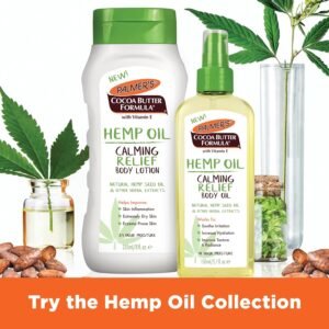 Palmer's Cocoa Butter Formula Hemp Oil Calming Relief Body Lotion, 8 Ounces - Image 9