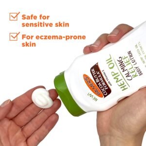 Palmer's Cocoa Butter Formula Hemp Oil Calming Relief Body Lotion, 8 Ounces - Image 5