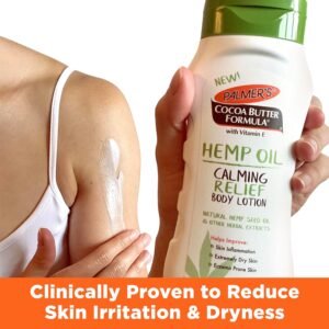 Palmer's Cocoa Butter Formula Hemp Oil Calming Relief Body Lotion, 8 Ounces - Image 4