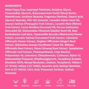 Hempz Body Lotion - Sweet Pineapple & Honey Melon + Coconut & Watermelon Daily Moisturizing Cream, Shea Butter, Aloe - Skin Care Products, Hemp Seed Oil - 17 fl oz, 2-Pack Bundle - Image 9
