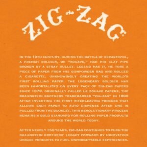 ZIG-ZAG Unbleached Pre Rolled Cones, Chemical-Free, Slow Burn, 1 1/4 Size, 24-Pack, Prerolled - Image 6