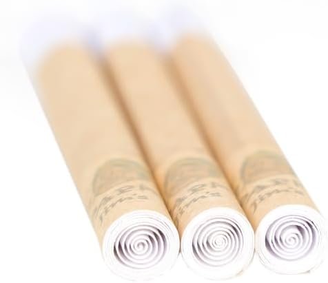 Papa Jims Pre-Rolled Cones C-Tube | 35 tubes | 84mm - 1 1/4" size | with exclusive premium spiral tips | No debris or residue | Unbleached Classic | Finest Paper from France - Image 3