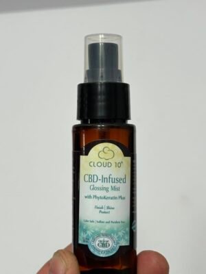 CLOUD 10° CBD-Infused Glossing Mist with PhytoKeratin Plus – Finishing Shine & Protection – Color Safe, Sulfate & Paraben Free - Image 5