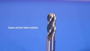 Drill America CBD 1/4" Carbide End Mill 4 Flute 5/8" Flute Length 3-1/2" Overall Length TICN Double End Square - Image 8