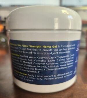 Wellution Hemp Gel - 2,500,000 MCG - (4 Oz) with Hemp Oil Extract, Arnica, Coconut Oil, and Menthol - Made in USA - Image 4