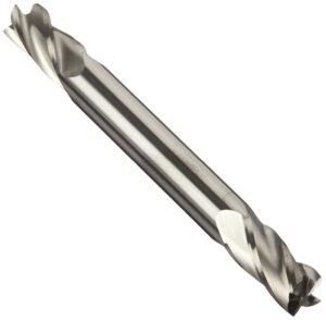 Drill America CBD 1/4" Carbide End Mill 4 Flute 5/8" Flute Length 3-1/2" Overall Length TICN Double End Square - Image 4