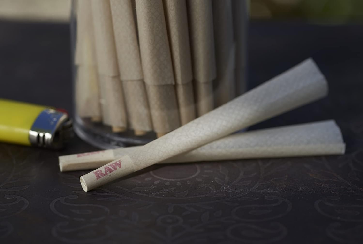 RAW Cones King Size: 100 Pack - Organic Cones with Tips, Patented Slow Burning Pre Rolled Rolling Papers, 109mm - Image 3