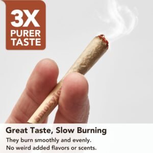 Cones Rolling Papers Pre Rolled Paper Cones 1 1/4 Size - 50 Pack Preroll Pre Rolls Paper with Filter Tips and Packing Tubes Included - Image 3