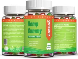 Natural Hemp Gummies 2,000,000 XXL Extra Strength - Vegan, Low Sugar, Non-GMO - 120 Counts - Image 8