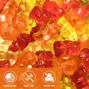 HOOLOO Hemp Gummies for Adult – High Potency 2,000,000MG, 100% Natural Pure Organic Sugar Free Fruity Hemp Gummies, Made in USA - Image 7