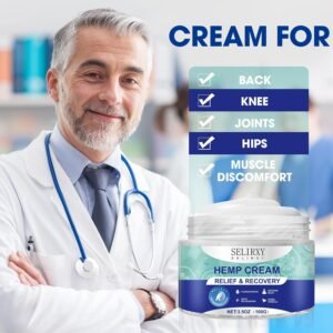Nodfens Natural Hemp Cream for Back, Knees, Neck, Fingers, Muscle Relaxer with Original Plant Extracts - Mineral Oil, Glycerin, Isopropyl Myristate, Oenothera for More Soothing - Image 2