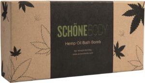 Hemp Bath Bombs, Large Set of 8. Mint, Lavender & Hemp Scents. Vegan, Muscle Therapy, Relaxing & Soothing - Image 9