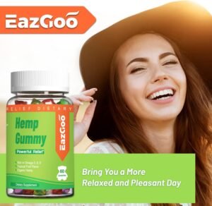 Natural Hemp Gummies 2,000,000 XXL Extra Strength - Vegan, Low Sugar, Non-GMO - 120 Counts - Image 4