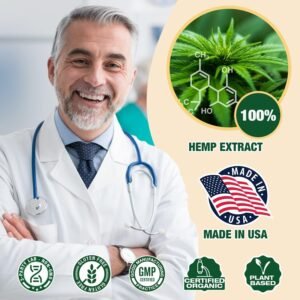 Hemp Oil Organic Premium - Maximum Strength - 100% Natural Hemp Drops Tincture - Hemp Oils with Vegan - Image 5