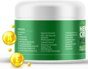 WELLUTION Hemp Cream x30 MSM – Extra Strength Hemp Seed Oil Massage Cream with Arnica & Menthol – Fast-Absorbing, Non-Greasy Formula for Everyday Relief & Mobility – 4 oz. - Image 6
