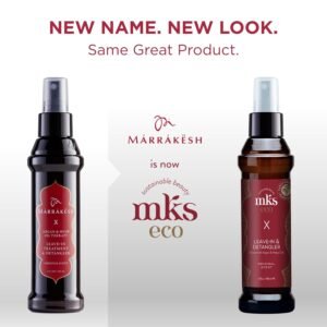 MKS eco X - Leave-In Treatment & Detangler - Moroccan Argan Oil, Hemp Seed Oil - Vegan & Cruelty Free - Image 2