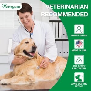 Pet Hemp Oil for Dogs and Cats - Organic Hemp Extract Drops for Sleep Aid Anxiety, Stress, Hip & Joint Pain Relief, Dog Calming Treats Rich in Omega 3-6-9 - Natural Pet Hemp Oil (3 Pack) - Image 4