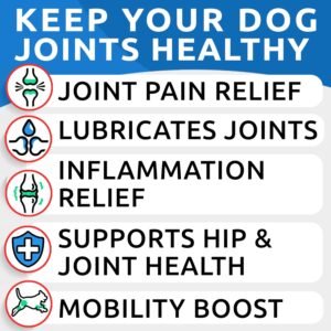 Bark&Spark Advanced Hemp Chews for Dog Joint Pain Relief - Glucosamine Chondroitin Hemp Treats Hip Joint Health - Joint Supplement Large Breed & Small - Hemp Treats Joints Old Senior Dog (120Ct) - Image 2