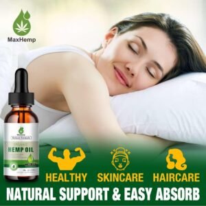 Hemp Oil Organic Premium - Maximum Strength - 100% Natural Hemp Drops Tincture - Hemp Oils with Vegan - Image 4