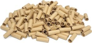 Natural Unbleached Pre-Rolled Filter Tips, Ø8mm - Bottle of 500 Tips - Image 4