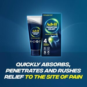 Advil Targeted Relief Pain Relieving Cream, Up to 8 Hours of Powerful Relief of Minor Arthritis Pain, Joint Pain, Lower Back Pain and Muscle Pain - 2.3 oz - Image 12