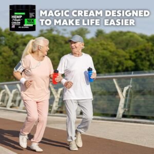 Hemp Cream Maximum Strength (16oz) Hemp Oil & Arnica, Soothes Discomfort on Joint Muscle Shoulder Hip Neck Knee & Back Support. All Soothing Cream. Instant Menthol Rub - Image 9