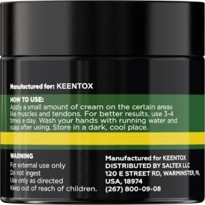 Fast-Acting Hemp Cream with Msm, Aloe Vera, Turmeric - Natural Hemp Oil Extract - Perfect for Joints, Lower Back, Knees, Elbows, Neck, Fingers - for All Skin Types - American Quality, 4 Oz - Image 9