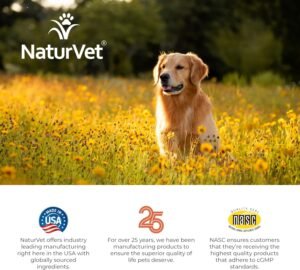 NaturVet Hemp Allergy Aid Supplement for Dogs, Hemp Seed, Antioxidants, Omegas, Dha & Epa for Healthy Skin & Respiratory Health, 120 Count - Image 9