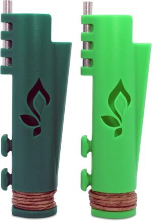 Hemp Wick Lighter 2 Pack OG, Includes 8FT Hemp Wick by USA (Lime/Green)