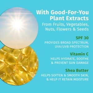 Hempz Sweet Pineapple & Honey Melon Herbal Facial Sunscreen 3 oz. SPF 30 - Image 5