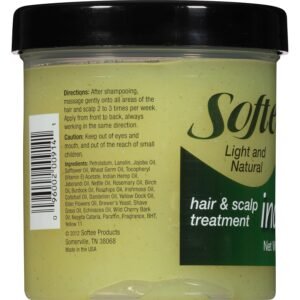 Softee Hair & Scalp Treatment - Indian Hemp 12 oz. - Image 2